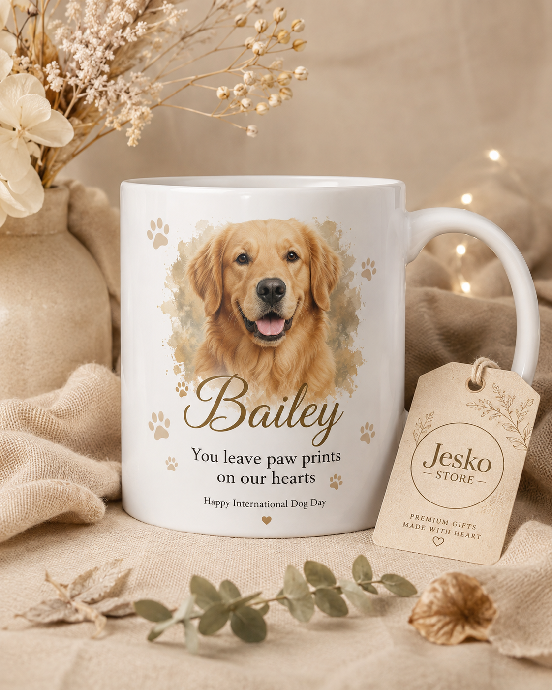 a personalized gift made especially for dog lovers