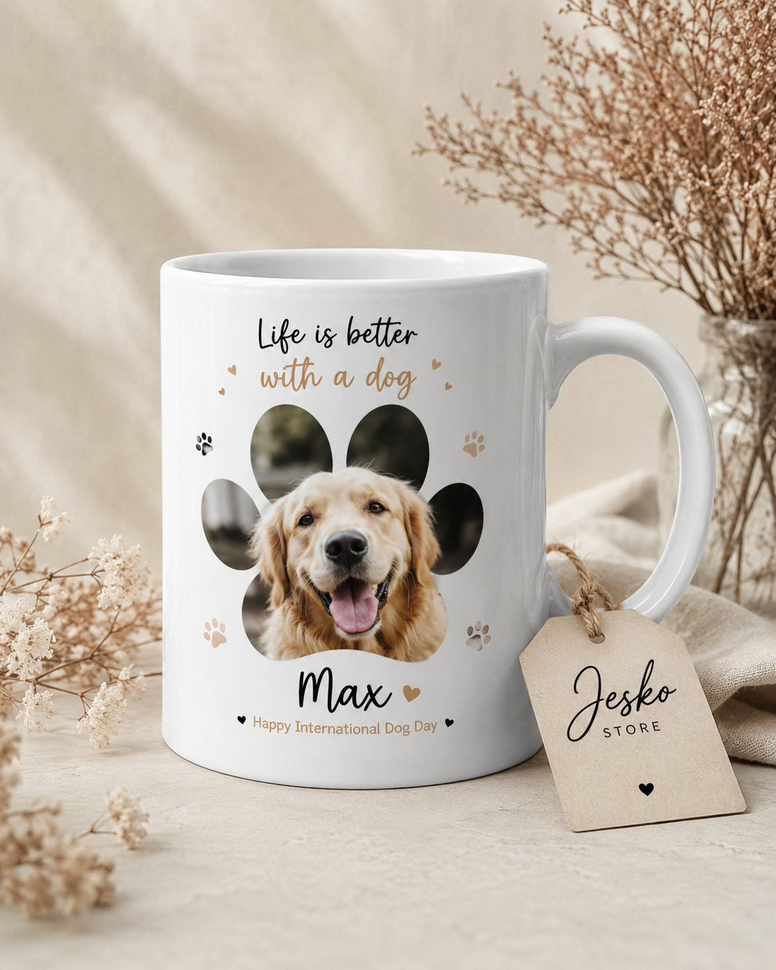 a personalized gift made especially for dog lovers