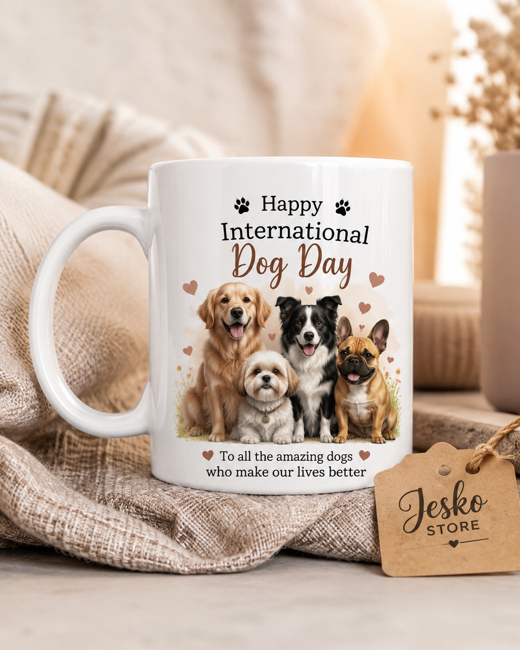 a personalized gift made especially for dog lovers