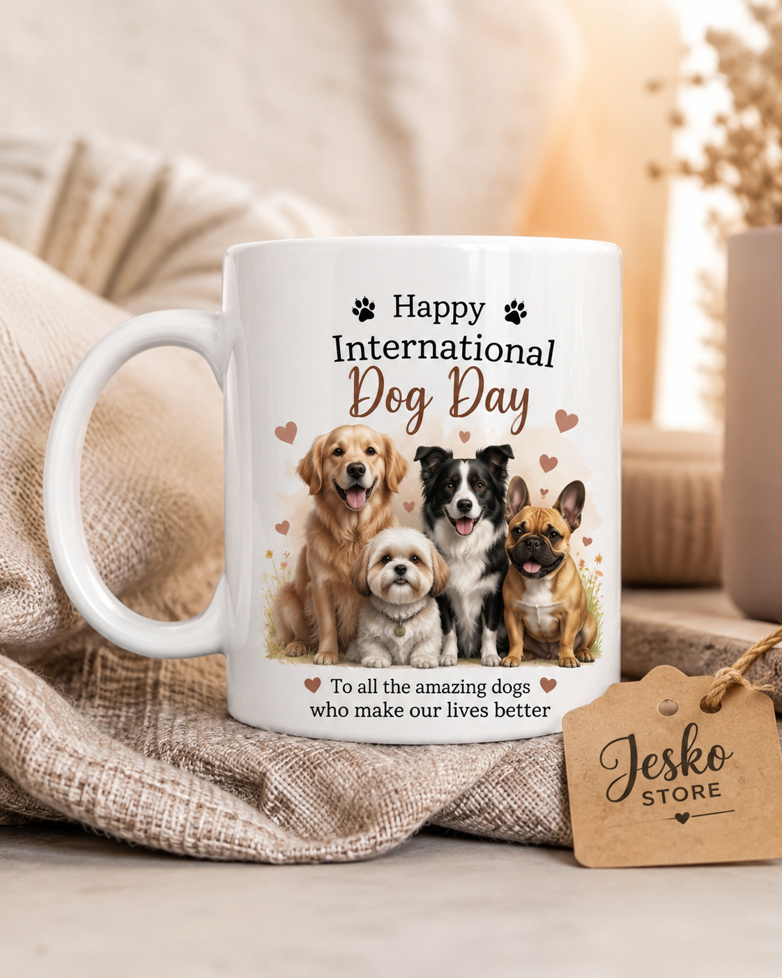 a personalized gift made especially for dog lovers