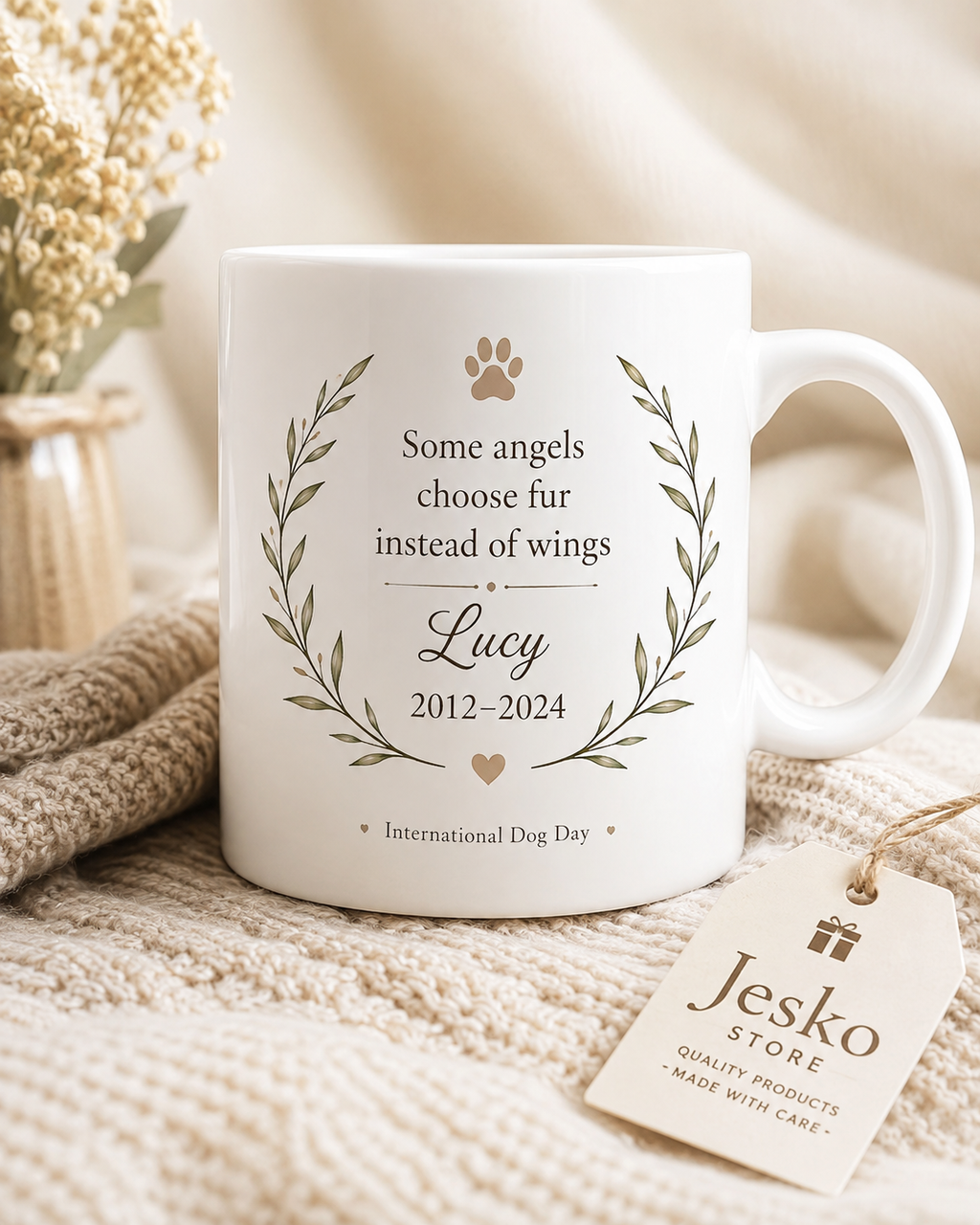 a personalized gift made especially for dog lovers