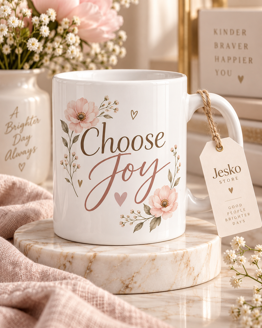 Positive Quote Mug – Inspirational Ceramic Mug | Jesko Store