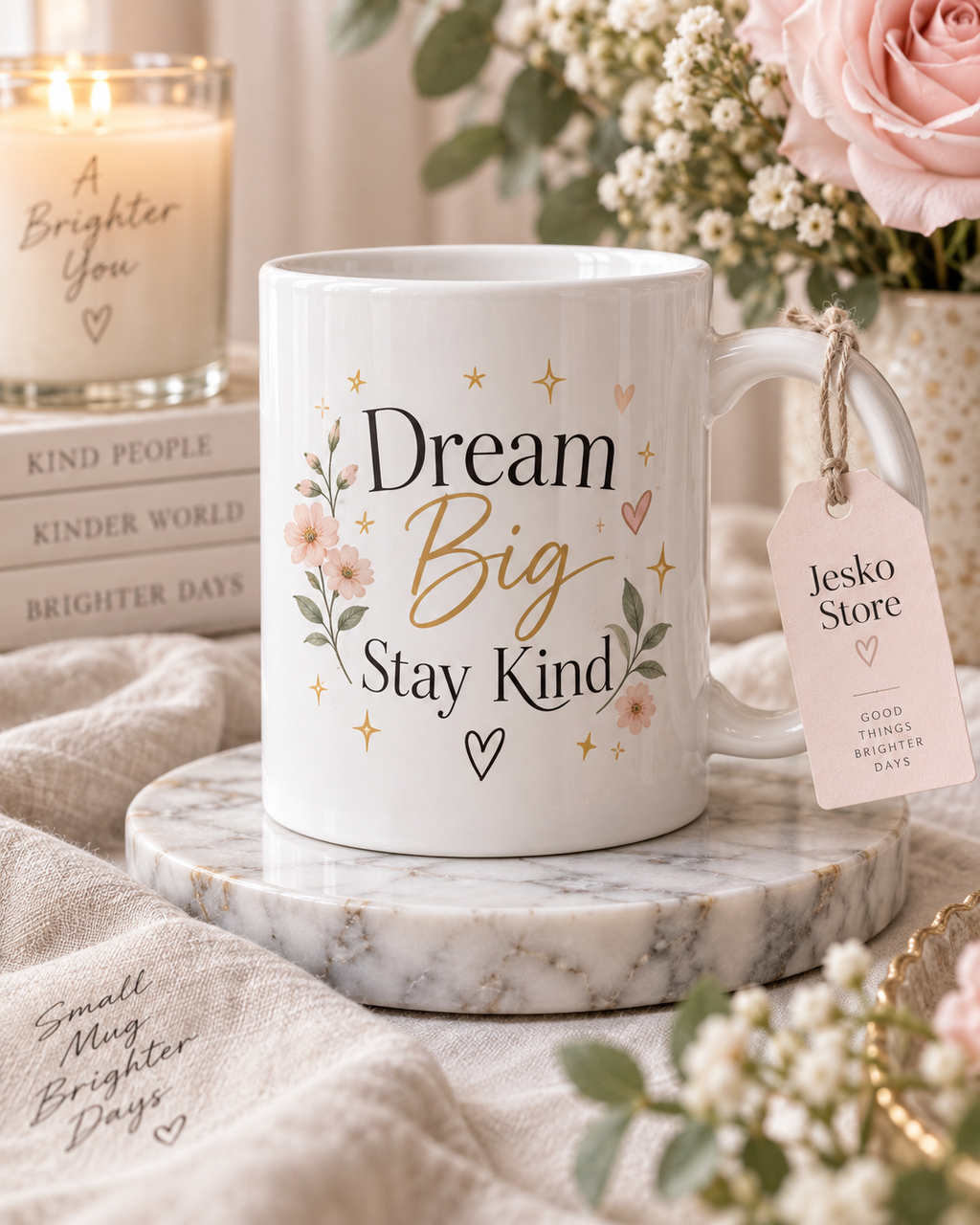 Positive Quote Mug – Inspirational Ceramic Mug | Jesko Store