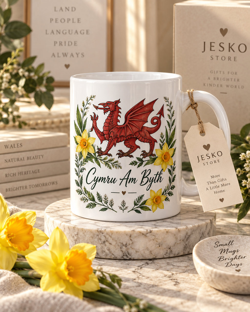 Wales & England Heritage Mug Collection | Jesko Store